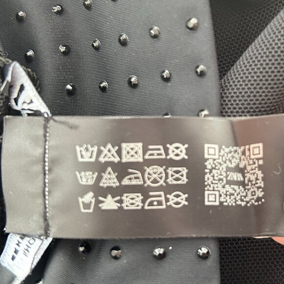 Zara Chic Night-Out Black Studded Bralette – Small - Picture 5 of 6